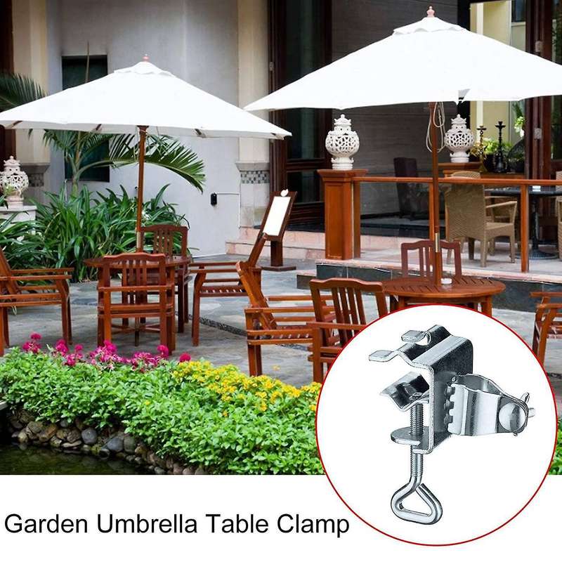 Beach Courtyard Balcony Umbrella Fixing Clip Bracket for Parasols