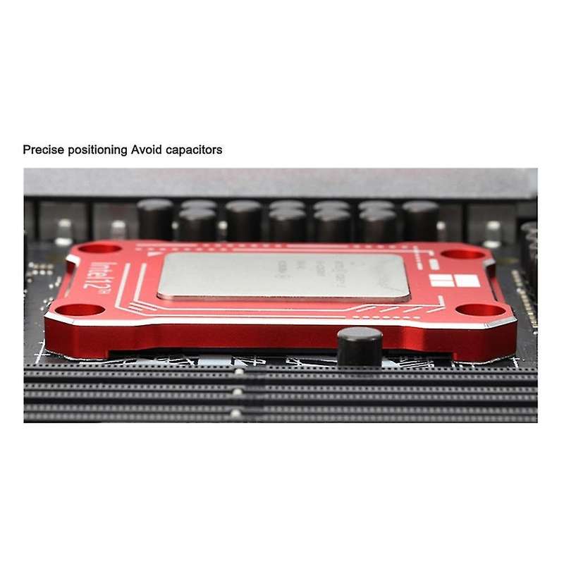 Lga17xx-bcf Generation Cpu Bending Correction Fixing Buckle Red