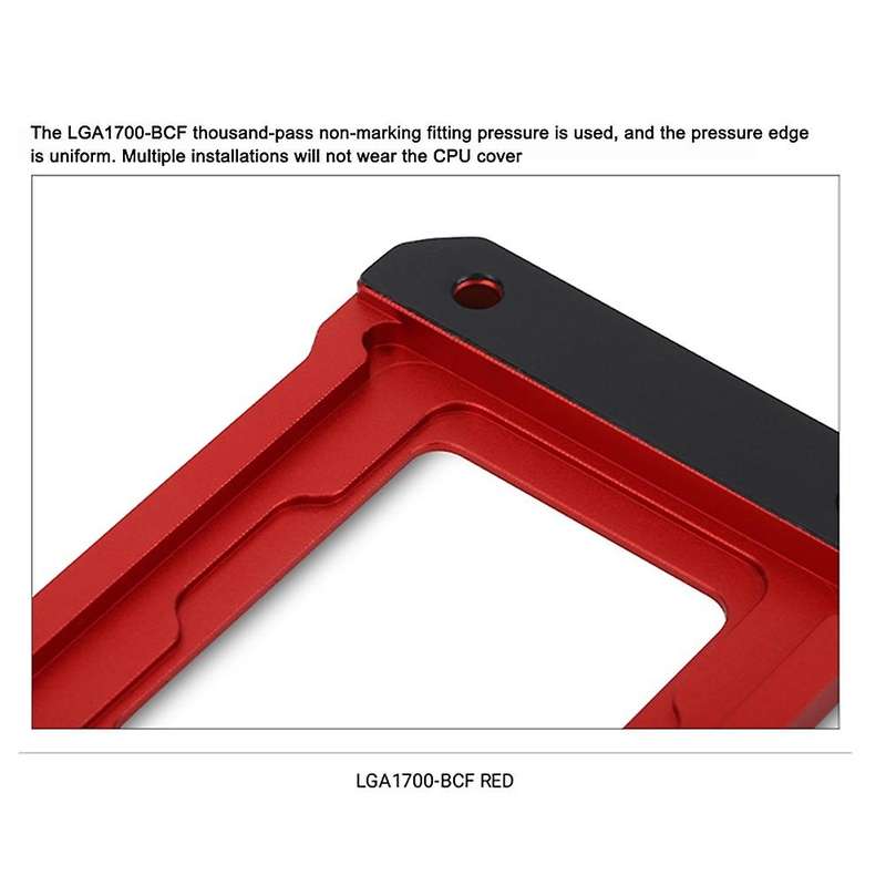 Lga17xx-bcf Generation Cpu Bending Correction Fixing Buckle Red