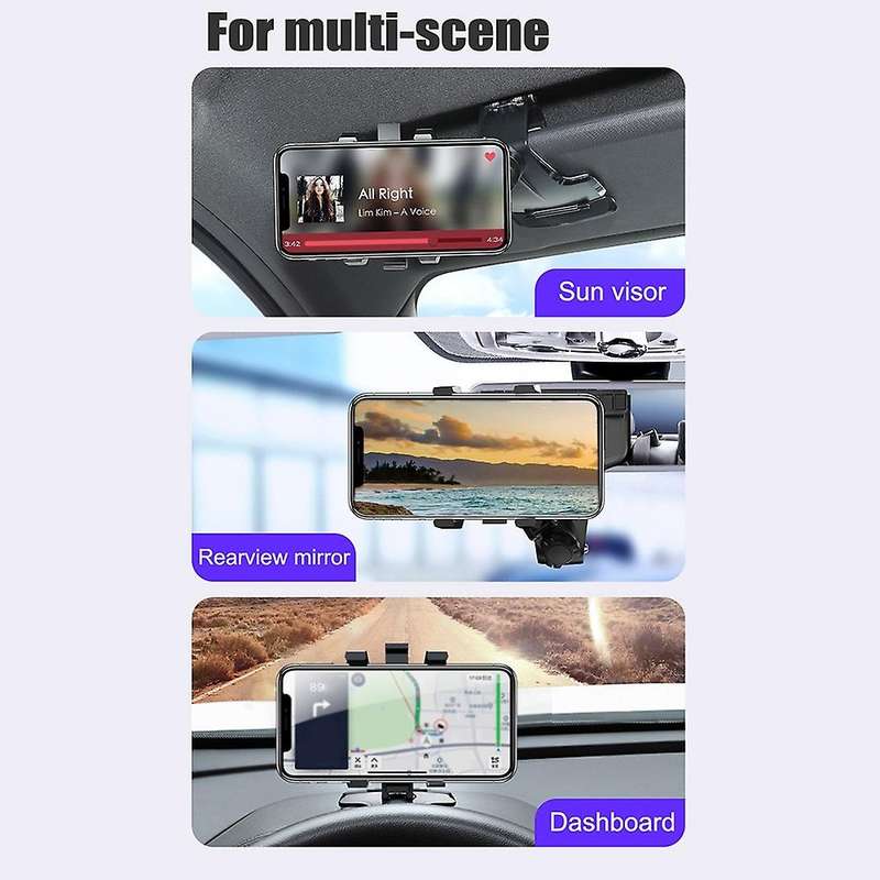 Universal Car Phone Holder Rotatable Smartphone Navigation Holder