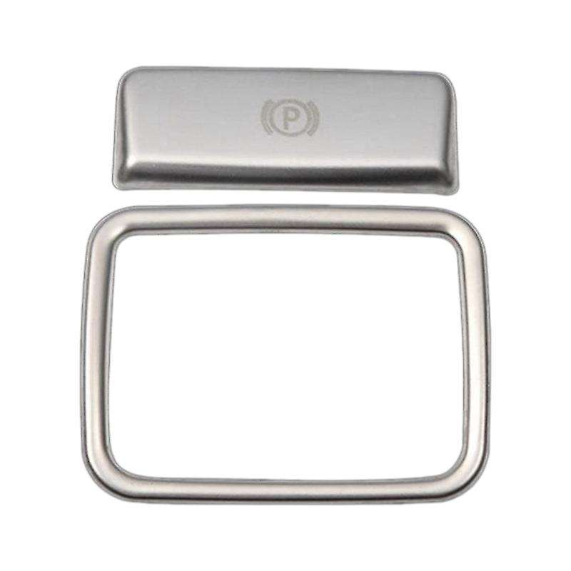 Car Parking Hand Brake Sticker P Button Brake Switch Frame Cover Trim