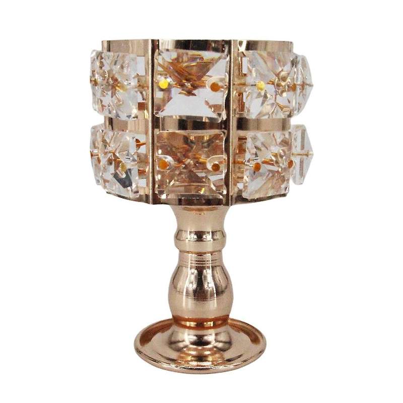 Crystal Votive Tealight Candle Holder Candlestick Home Table Decor ,m