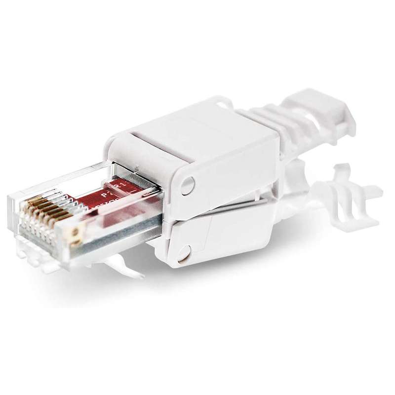 10 Network Plug Tool-free Rj45 Cat6 Lan Utp Cable Plug without Tools