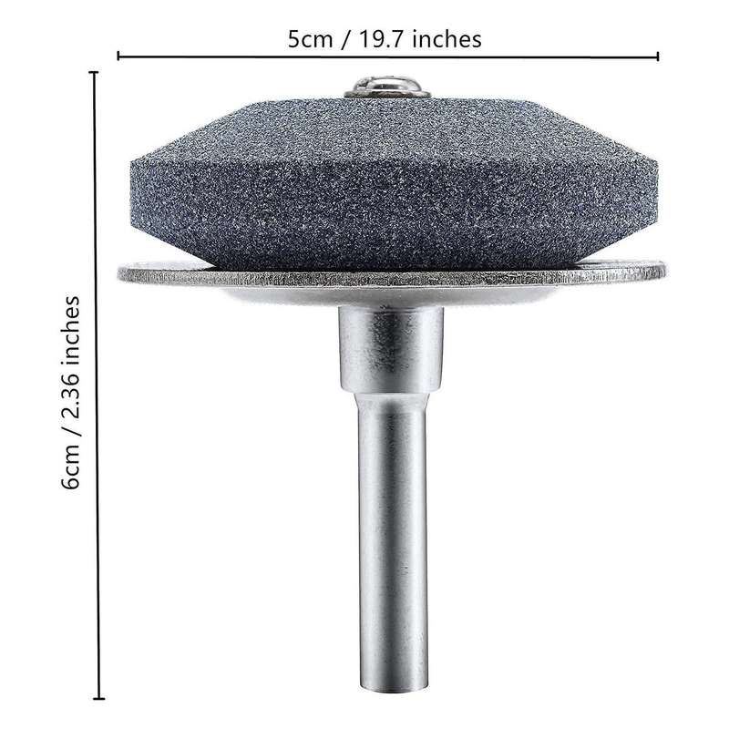 Lawn Mower Blade Sharpener for Power Drill Hand Drill, Blade Balancer