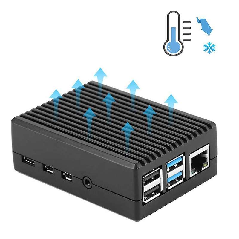 For Raspberry Pi 4 Model B Case with Cooling Column Passive Cooling