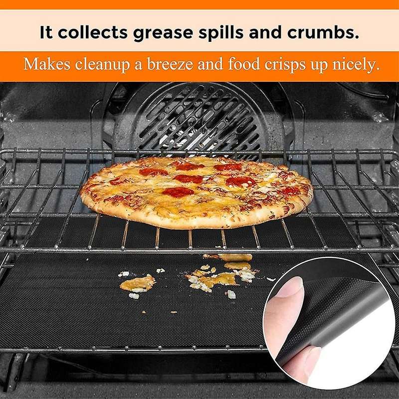 3pcs Air Fryer Liners, Non-stick Oven Mat Compatible Ninja Foodi