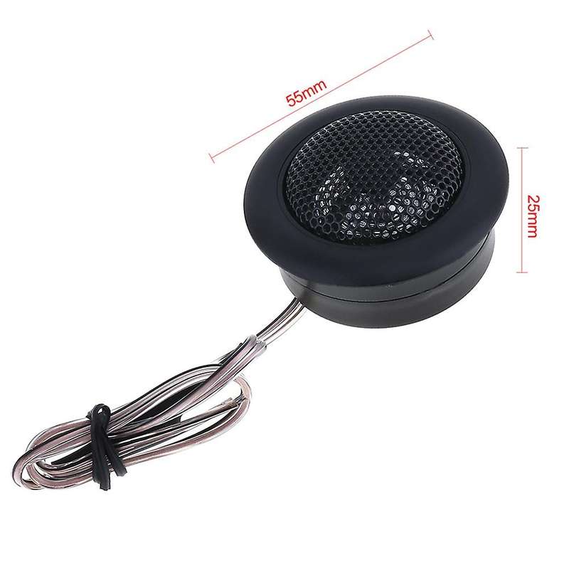 2pcs Black 800w Yh-120 Car Horn Car Stereo Treble Speaker for Cars