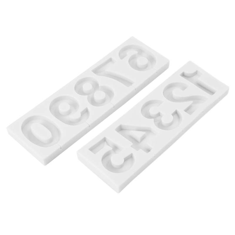 Silicone Number Mold,3d Number Mold for Cake Decoration,candy Mold