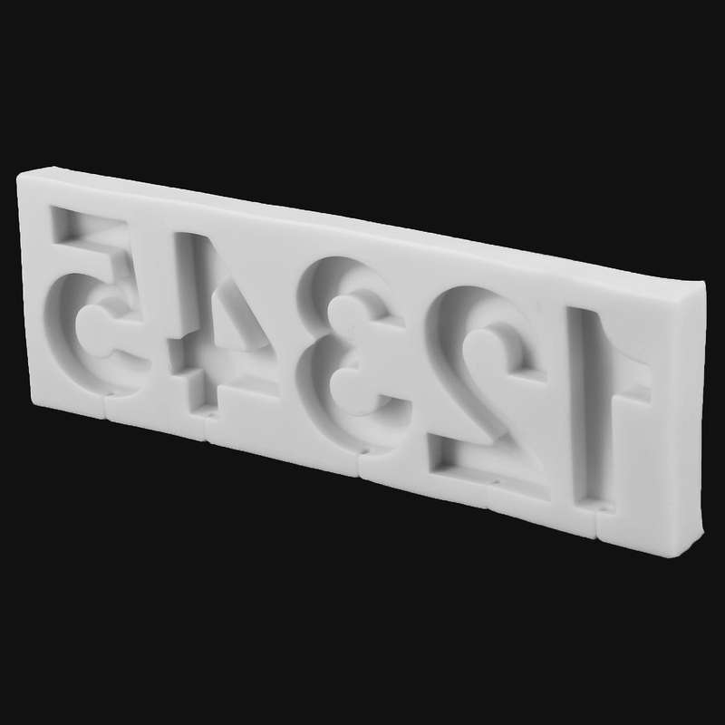 Silicone Number Mold,3d Number Mold for Cake Decoration,candy Mold