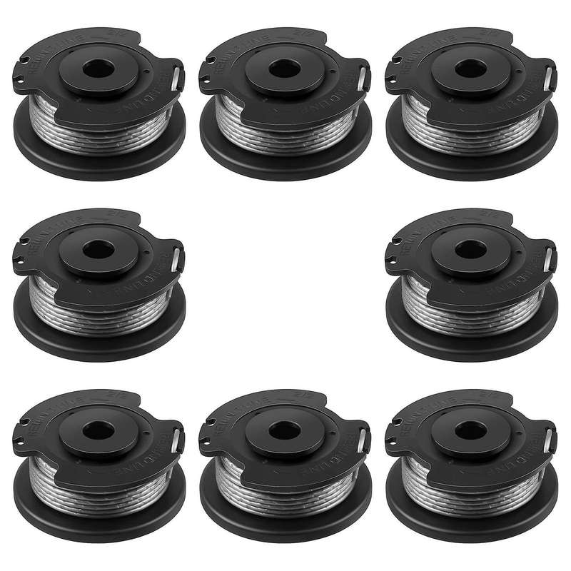 8 Pack String Trimmer Spool Line for Bosch Easygrasscut 23, 26, 18