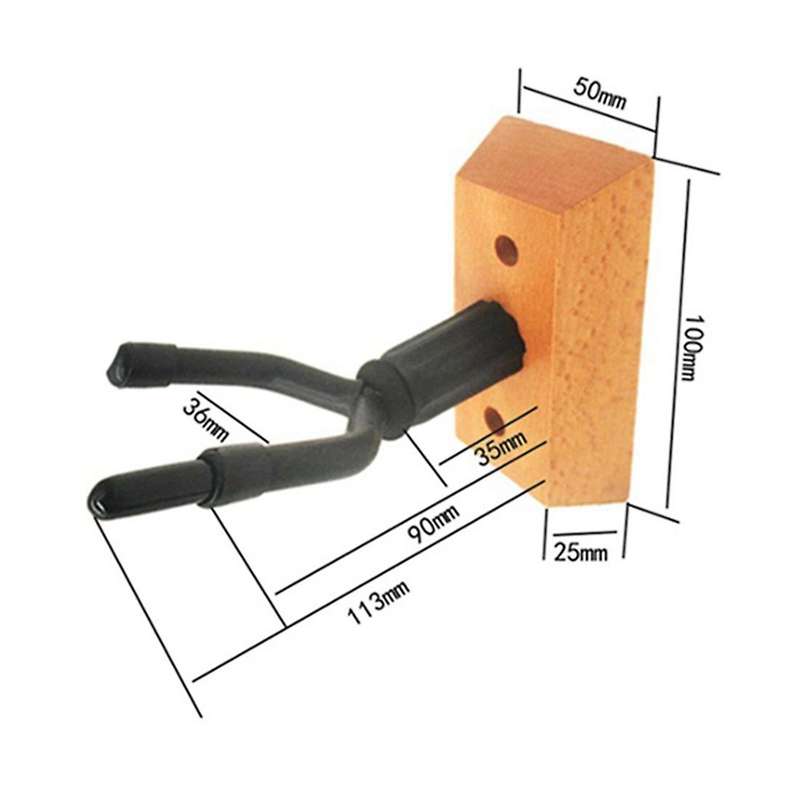 2 Pcs Violin Wall Mount, Hook,can Hang Violin Bow,for Home&studio