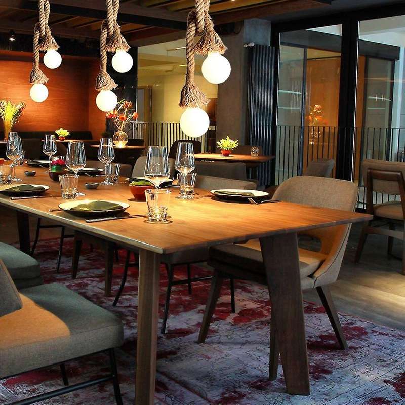E27 Hemp Rope Vintage Pendant Ceiling Light (does Not Contain Bulbs)