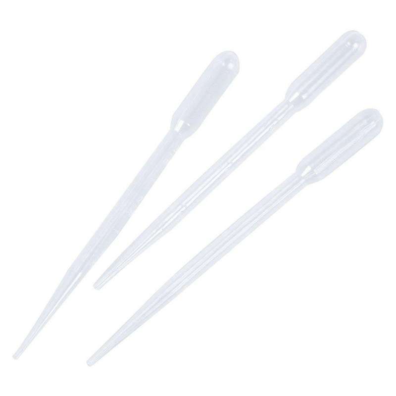 50 Pieces 10ml Clear Plastic Transfer Pipet Pasteur Pipettes Droppers