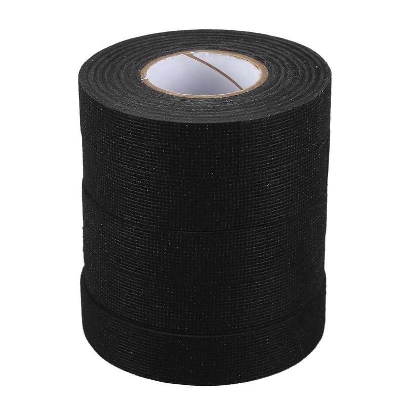 5pc Harness Tape Looms Wiring Cloth Fabric Tape Cable 19mm X 15m