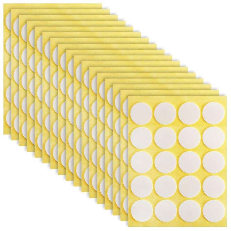 800pc Candle Wick Stickers Double-sided Heat-resistant for Candle Diy