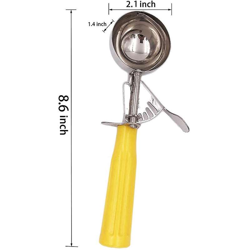 Cookie Scoop Set, 2 Pcs Ice Cream Scoop with Trigger, for Baking