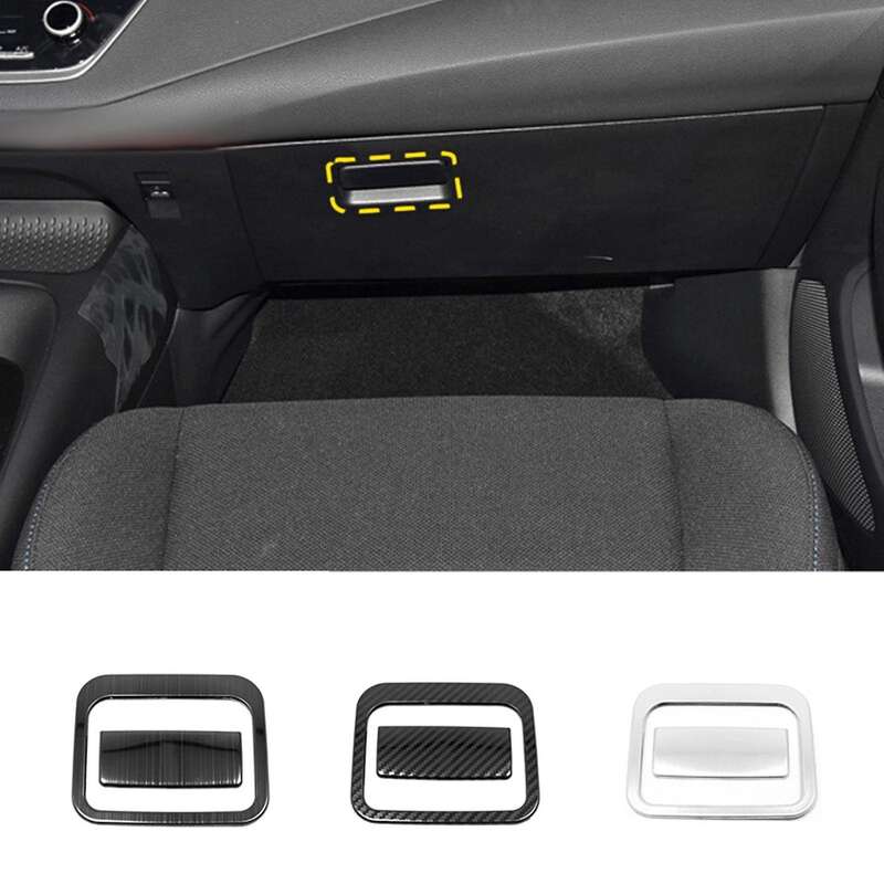 For Toyota Handle Handrail Frame Cover Trim Stickers Silver