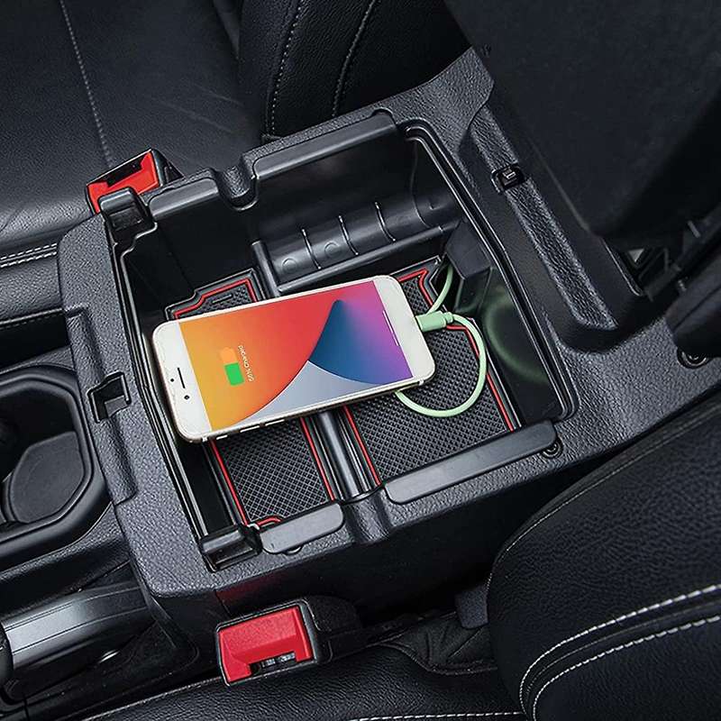 Center Console Organizer Tray for Jeep Wrangler Jl Jlu 2018-2022