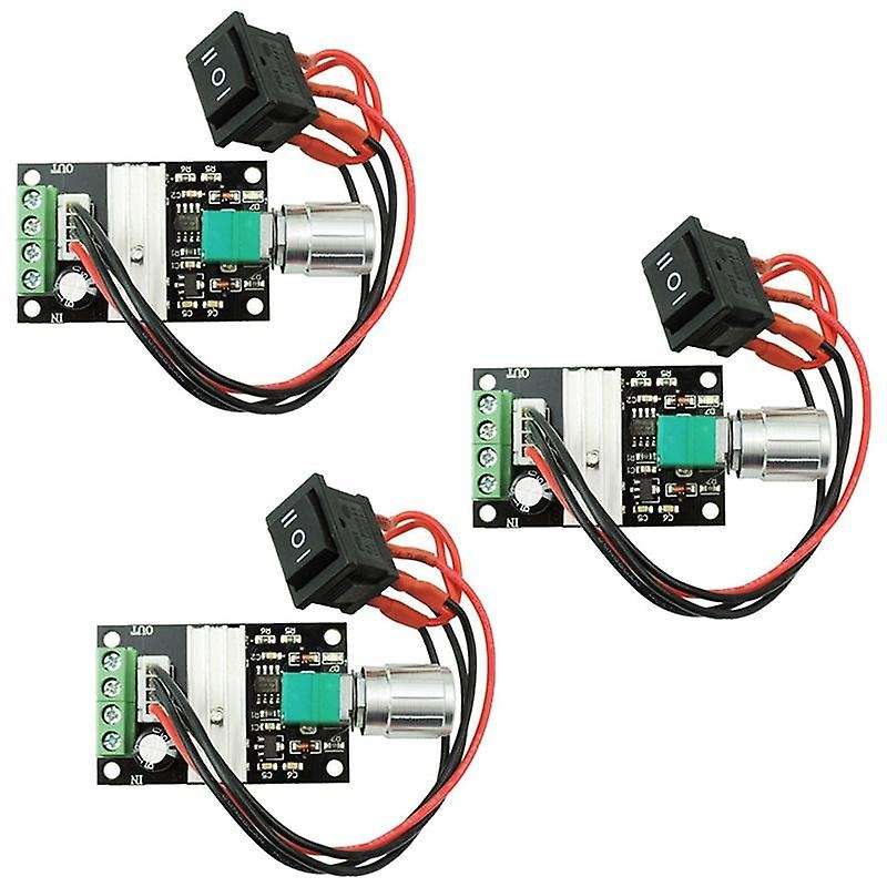 3x Dc Motor Speed Controller (pwm) 1203bb Dc Motor Driver