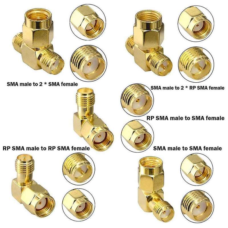 15 Type Rf Antenna Adapter Kit Sma Connector Sma Male Female