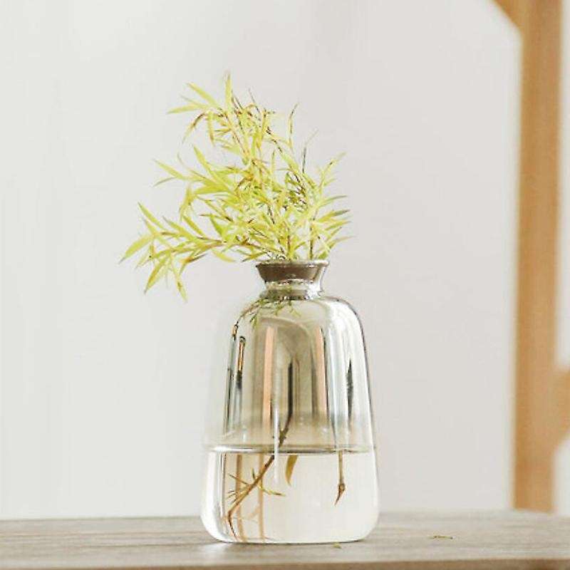 Nordic Silver Glass Vase Nordic Electroplated Flower Vases (9x14cm)