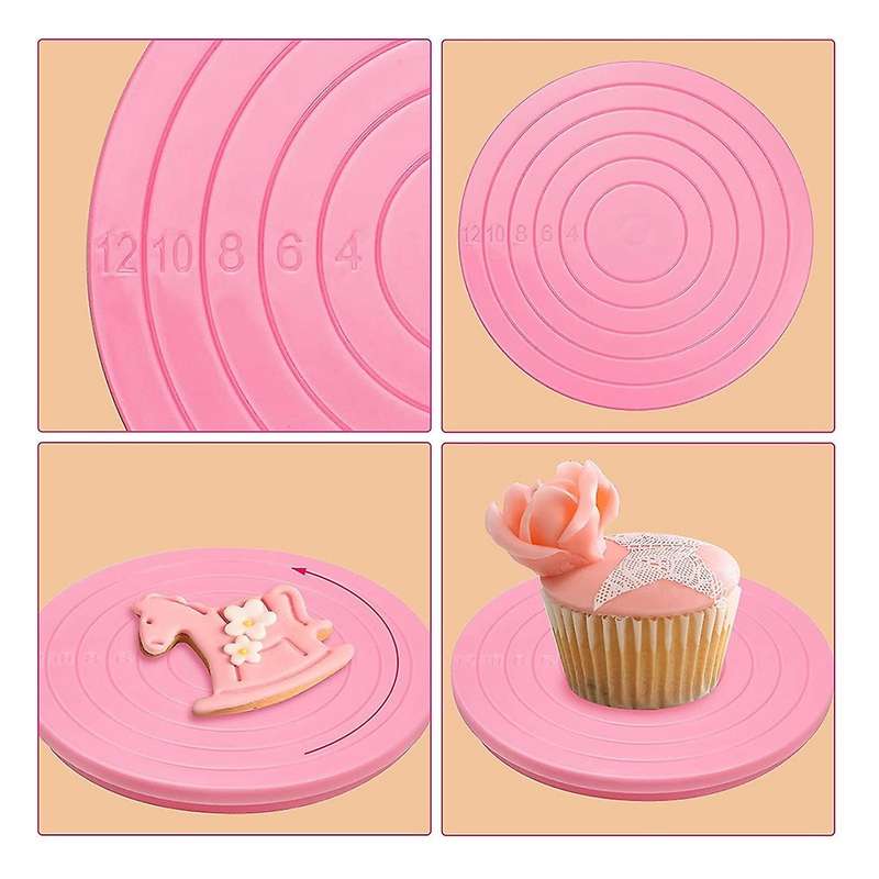 Cookie Decorating Kit,cookie Turntable,cookie Brushes, Baking Tools