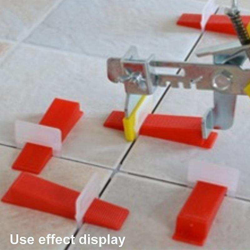 200 Pcs. Leveling Clamps Set Spacer Tool for Laying Tiles 1.0mm