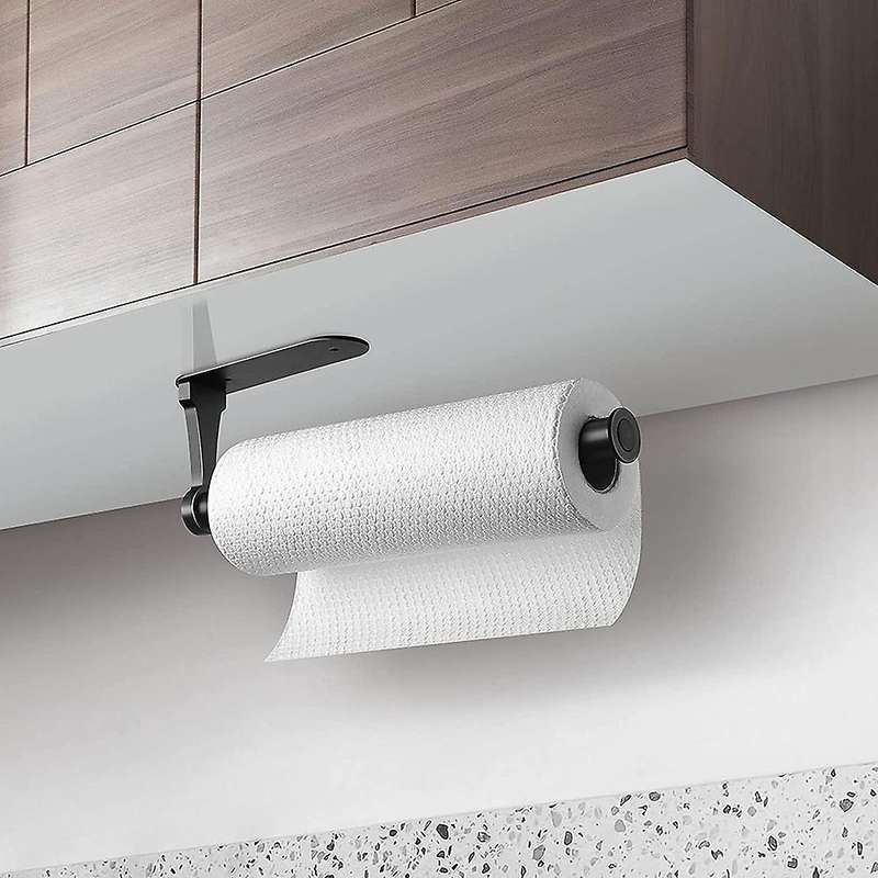 Roll Paper,wall Mount Holder Kitchen Tissue Towel Rack Holders A