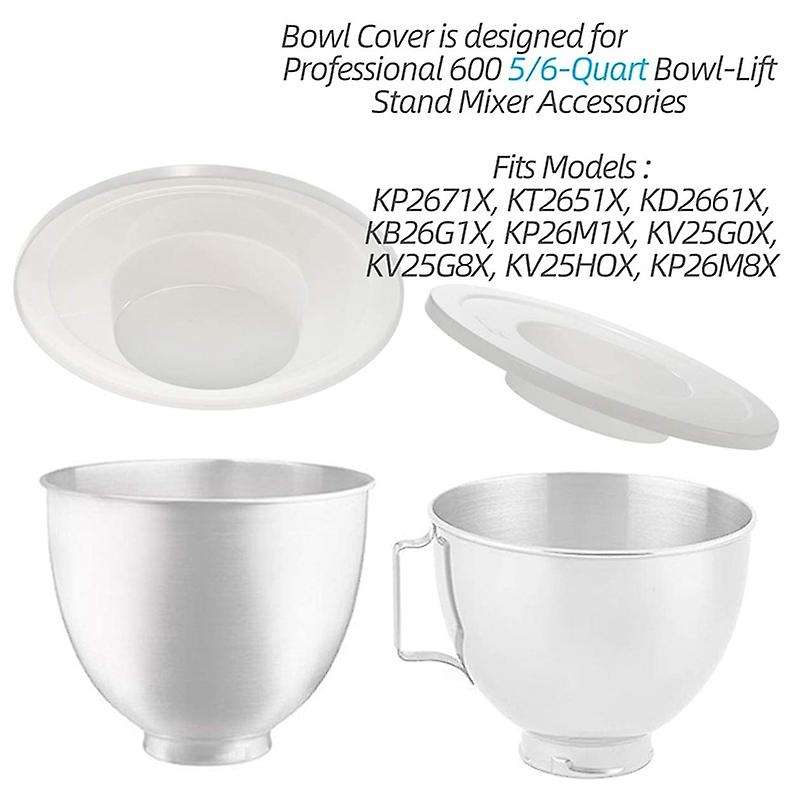 Mixers Bowl Covers for Kitchenaid 5/6 Quart Bowl Fermentation Lid