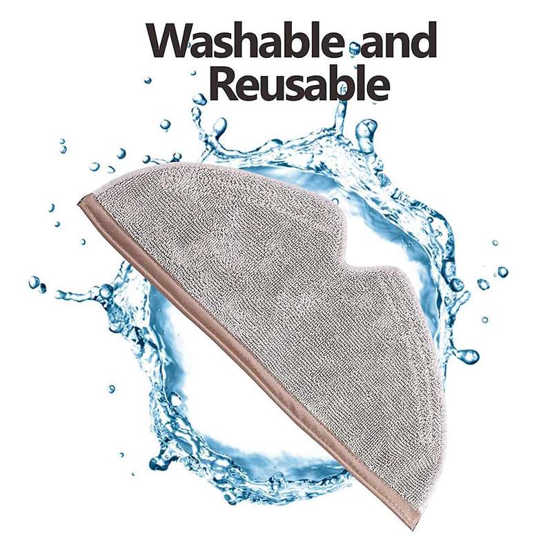 10pcs Wipes for Xiaomi Roborock S5 S50 S51 S55 S6 Reusable & Washable