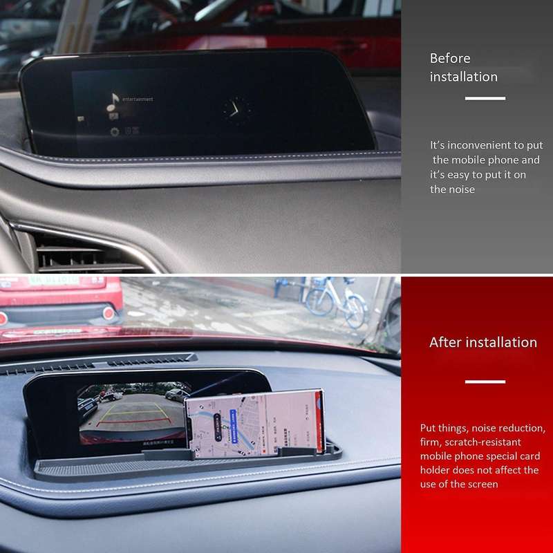 Car Mobile Phone Bracket Anti-slip Mat for Mazda Cx30 Cx-30 2020 2021