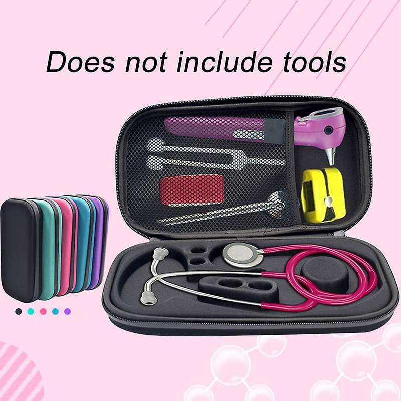 Eva Hard Shell Travel Case Bag for Pen Flashlight Tweezers Tape,black