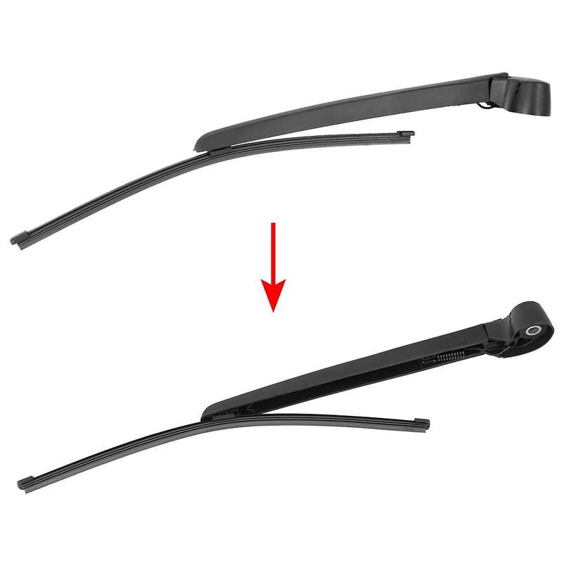 Rear Windshield Wiper Blade Arm Set For-porsche Cayenne