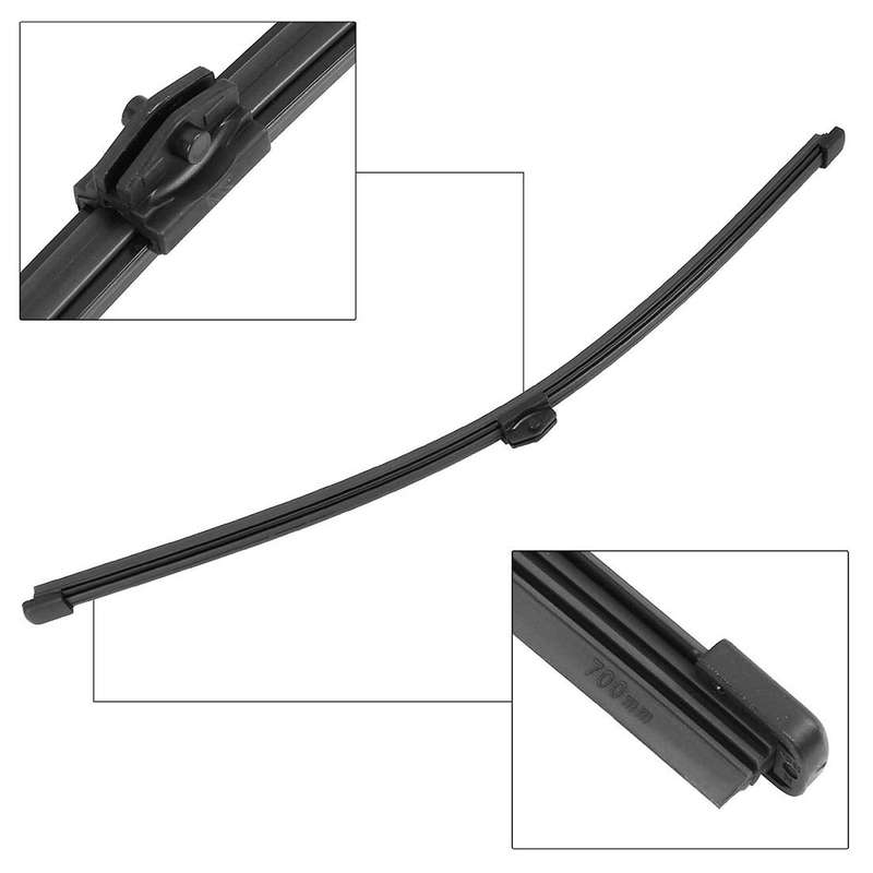 Rear Windshield Wiper Blade Arm Set For-porsche Cayenne