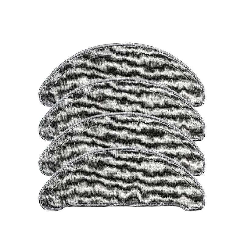 4pcs Replaceable Mops Cloths for Xiaomi Roidmi Eve Plus Accessories