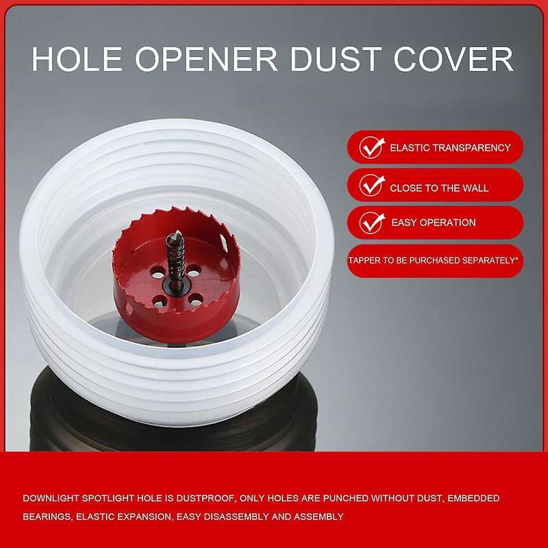 Hole Saw Dust-cover for Downlight Spotlight Dust Collector, 160mm