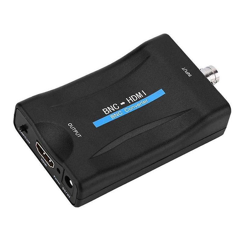 Bnc to Hdmi Converter Adapter Female Cvbs Bnc Hdmi Coax 1080p Output