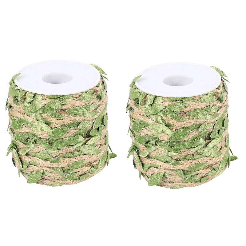 Guirlande Feuilles Artificielles-20m-dcoration Rustique Pour Jardin