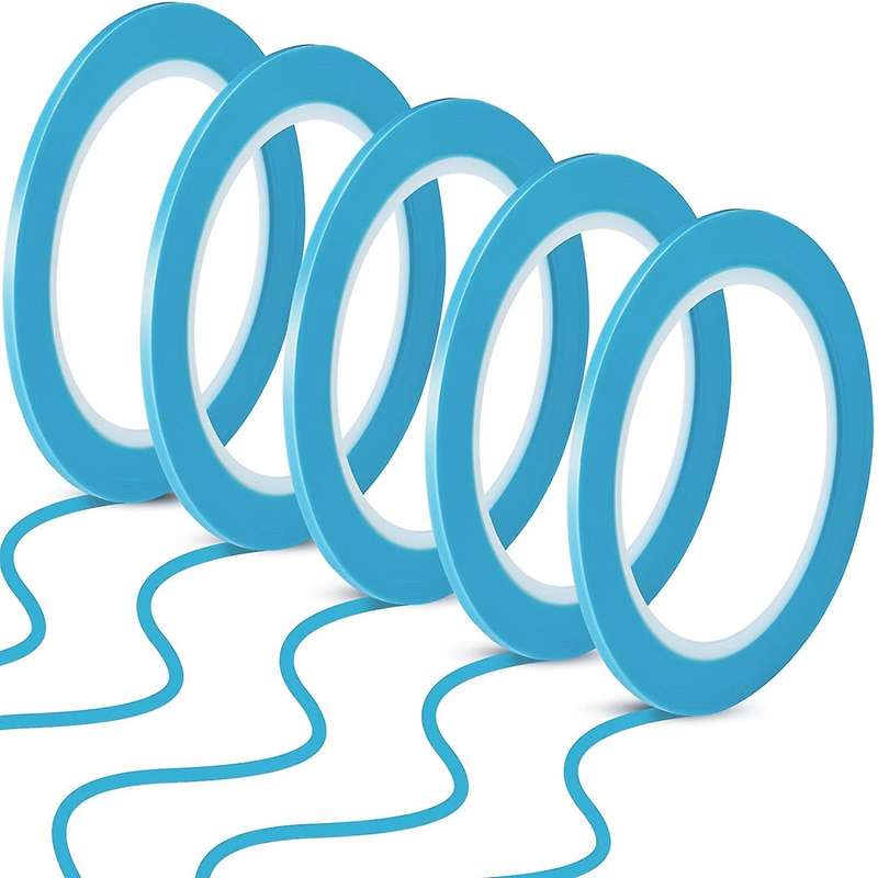 Fine Line Tapes 1/8 Inch 3mm Vinyl Fine Line Masking Tape, 33 Meters