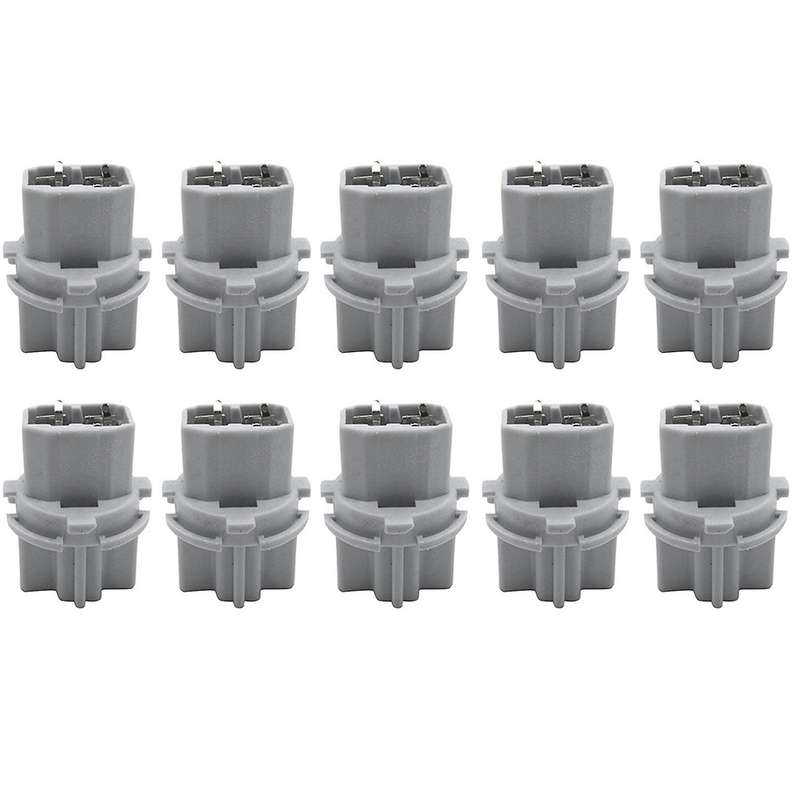 10pcs Brake Tail Lamp Rear Light Bulb Socket for Honda Accord Civic