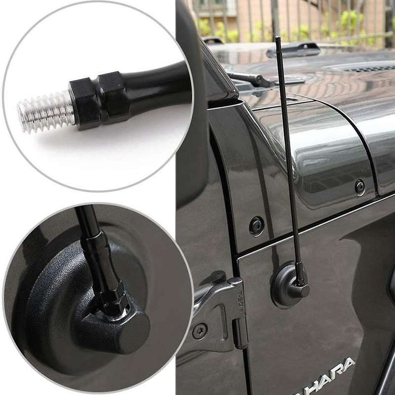 Radio Antenna for Jeep Wrangler Jk Jku Jl Jlu 2007-2020 (13 Inch)