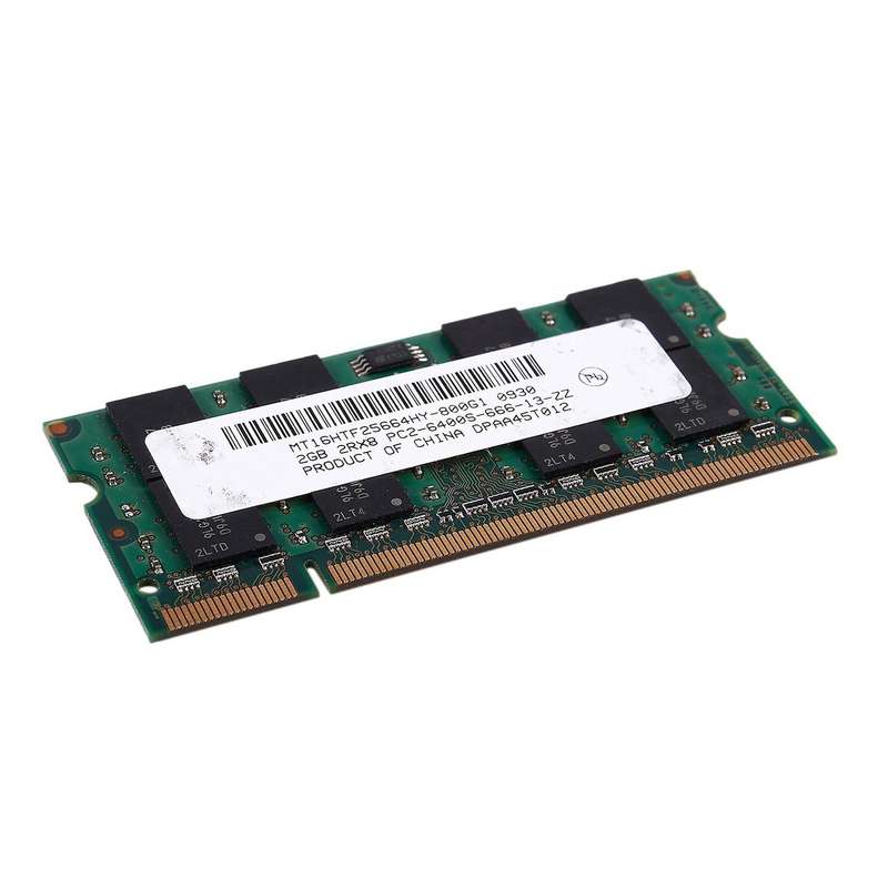 2x 2gb Ddr2 Pc2-6400 800mhz 200pin 1.8v Laptop Memory So-dimm
