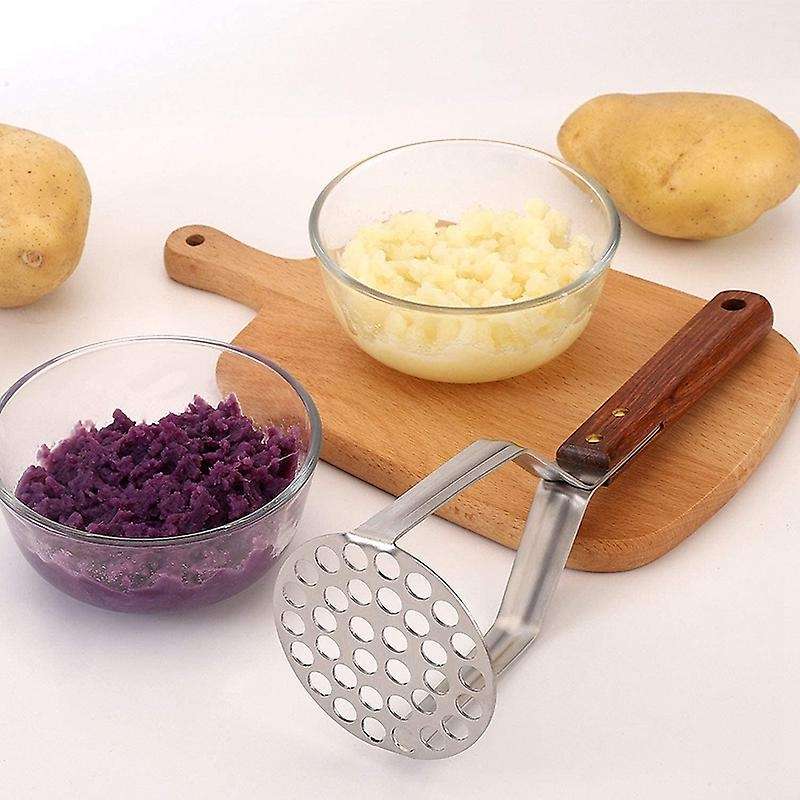 Potato Masher Stainless Steel Heavy Duty Strong Anti-slip