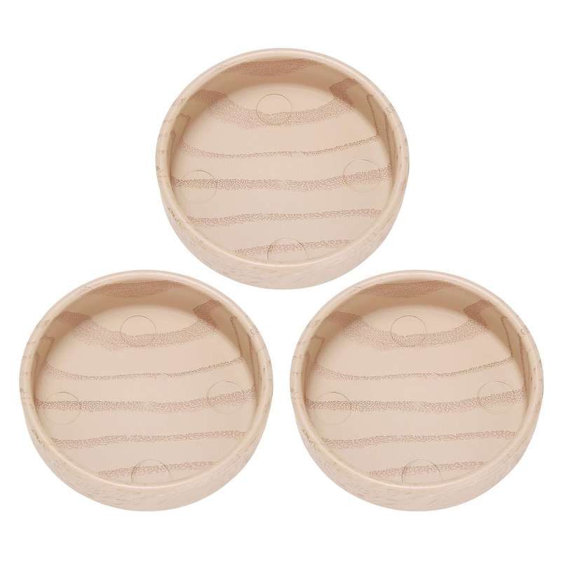 8pcs Felt Floor Cups 60mm Furniture Castors for Chair Legs Furniture