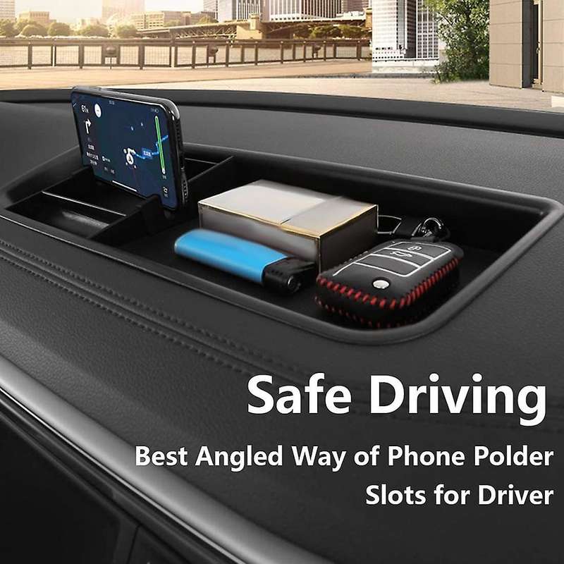 Interior Dashboard Storage Box Organizer Holder Tray for Atlas