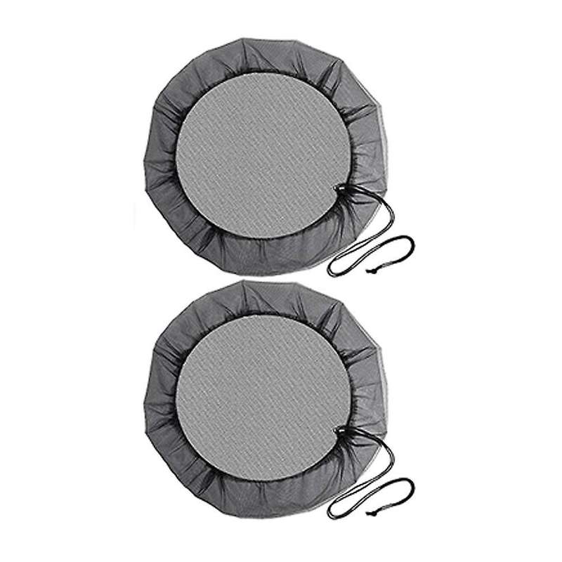 2 Pack Mesh Cover for Keep Mosquitoes and Debris Out Of Rain Barrel