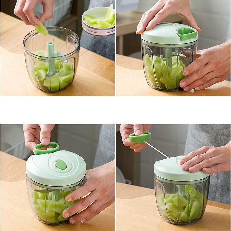 Manual Meat Vegetable Fruit Chopper Cutter Kitchen Accessories B