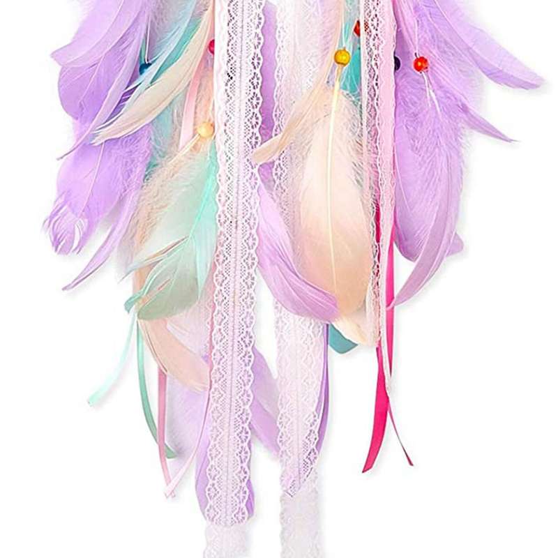Children's Dream Catcher Feather Wall Decoration Girl Bedroom