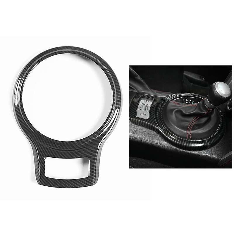 Auto Carbon Fiber Central Gear Panel for Toyota 86/subaru Brz 2012