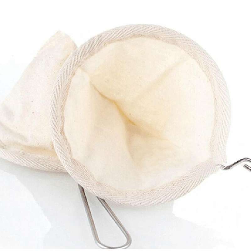 Coffee Filter Bag Reusable Hand-pushed Coffee Filter Bag Filter-6pcs